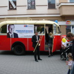 Autosalon na ulici v Šumperku
