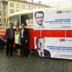 Kampaň v Olomouci se Stanislavem Polčákem